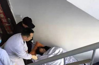 山阳县病人院后返乡