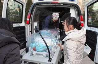 山阳县妇婴监护型护送